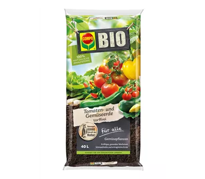 Compo BIO Tomaten- und Gemüseerde torffrei  Compo BIO Tomaten- und Gemüseerde torffrei