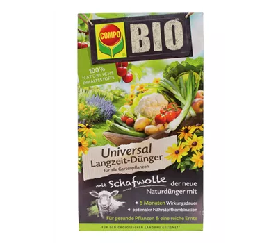 Compo BIO Universal Langzeit-Dünger mit Schafwolle  Compo BIO Universal Langzeit-Dünger mit Schafwolle