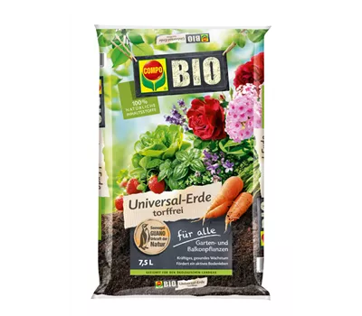 Compo BIO Universal-Erde torffrei  Compo BIO Universal-Erde torffrei