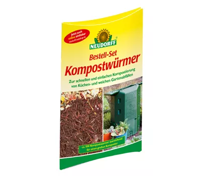 Neudorff Bestell-Set Kompostwürmer Neudorff Bestell-Set Kompostwürmer