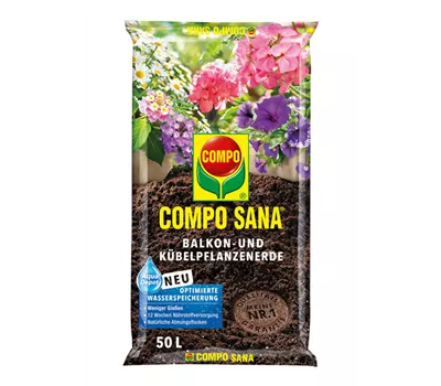 Compo Sana Balkon- u. Kübelpflanzenerde  Compo Sana Balkon- u. Kübelpflanzenerde