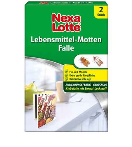 Nexa-Lotte Lebensmittel-Motten Falle