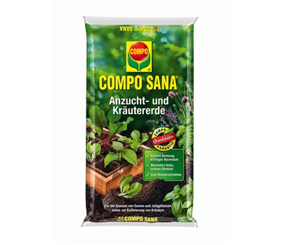 Compo Sana Anzucht- und Kräutererde  Compo Sana Anzucht- und Kräutererde