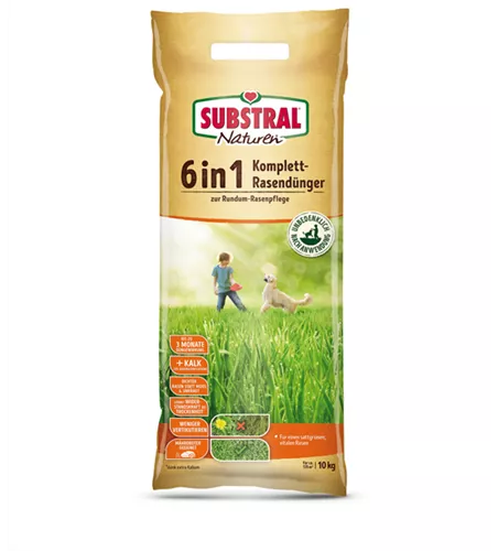 Naturen 6in1 Komplett-Rasendünger