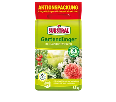 Substral Gartendünger mit Langzeitwirkung Substral Gartendünger mit Langzeitwirkung
