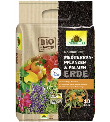 NeudoHum Mediterranpflanzen- und PalmenErde