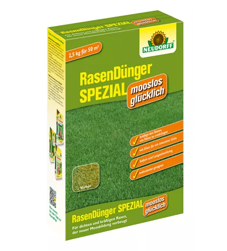 Neudorff RasenDünger SPEZIAL mooslos glücklich
