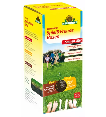 TerraVital Spiel&FreudeRasen Samen-Mix
