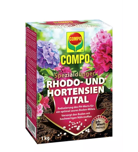 Compo Vital für Hortensien & Rhododendren 