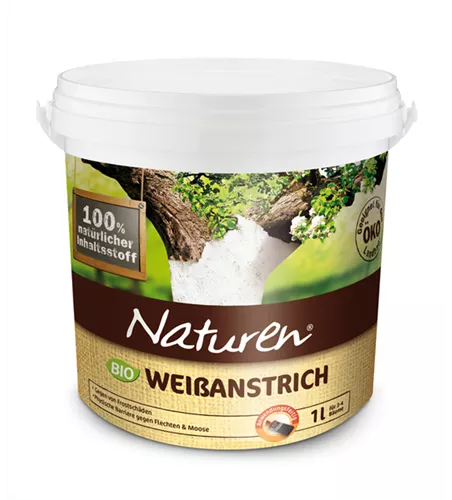 Naturen Weißanstrich