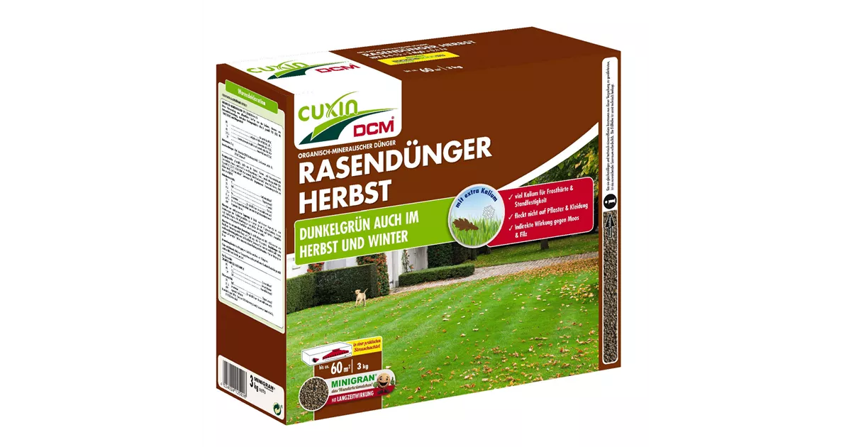 Cuxin Rasendnger Herbst