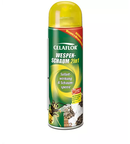 Celaflor Wespenschaum 2in1