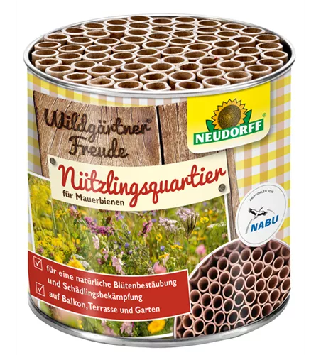 Neudorff WildgärtnerFreude Nützlingsquartiere für Mauerbienen