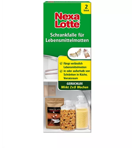 Nexa-Lotte Schrankfalle für Lebensmittelmotten