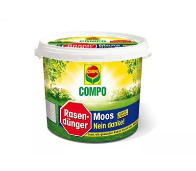 Compo Rasendünger Moos - Nein danke!  Compo Rasendünger Moos - Nein danke!