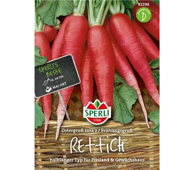 Rettich 'Ostergruß Rosa 2' Rettich 'Ostergruß Rosa 2'