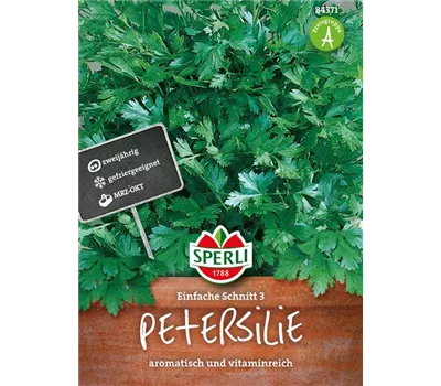 Glattblättrige Petersilie 'Einfache Schnitt 3' Glattblättrige Petersilie 'Einfache Schnitt 3'