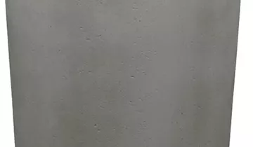 fleur ami POLYSTONE CONICAL Pflanzgefäß, 48/110 cm, grau
