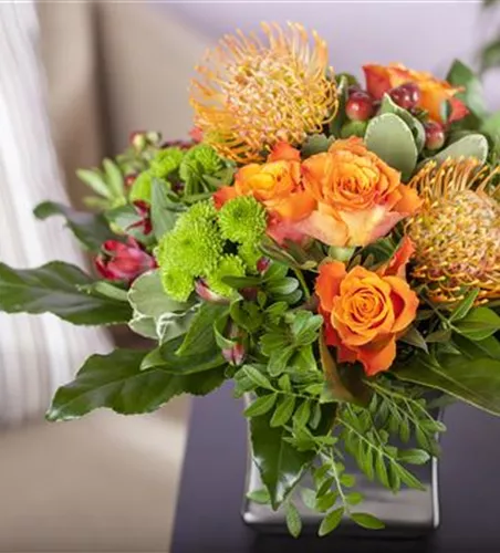 Vorbereitung ist alles: schick machen bevor's in die Vase geht